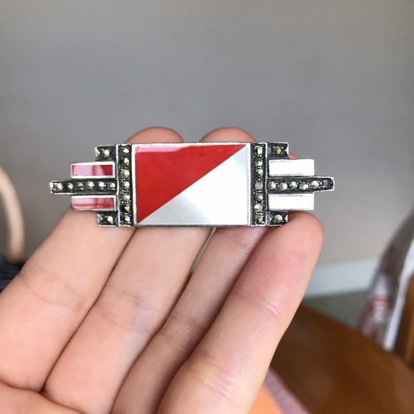 Vintage Sterling Silver Brooch - Picture 5 of 8